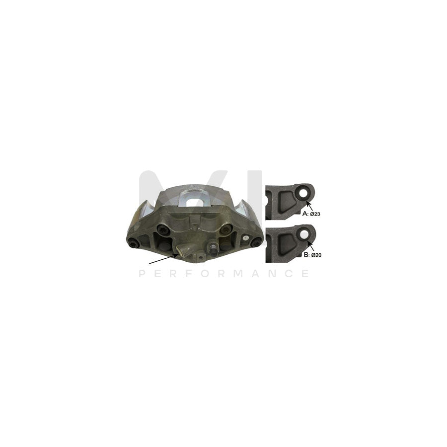 TEXTAR 38201100 Brake Caliper without holder