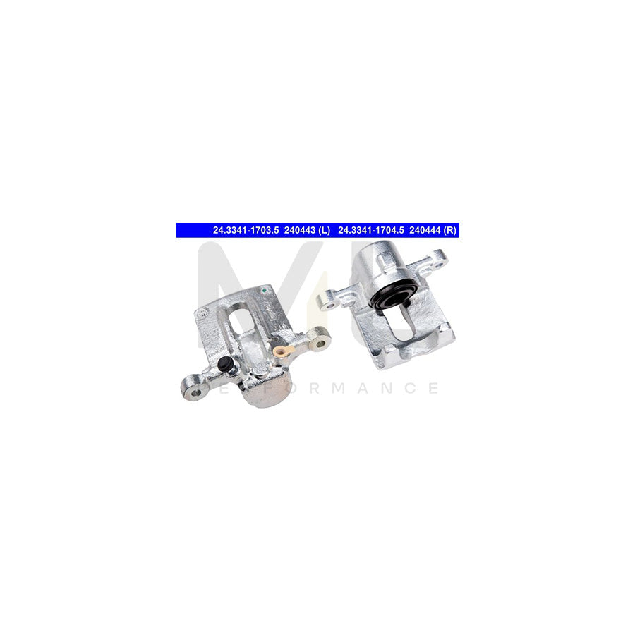 ATE 24.3341-1704.5 Brake Caliper for TOYOTA COROLLA without holder