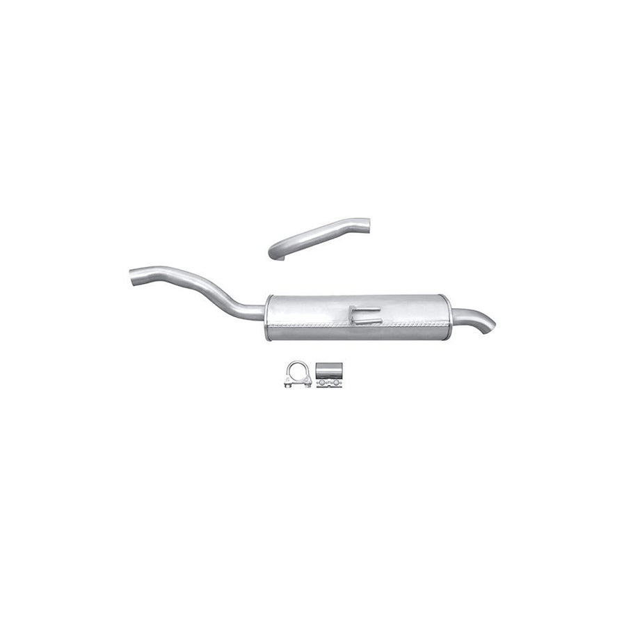 Hella 8LD 366 034-401 Rear Silencer For Renault Grand Sc??nic III (JZ)