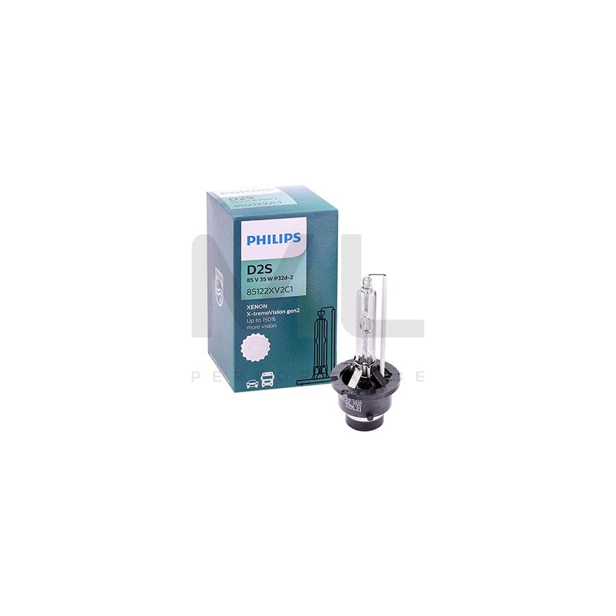 PHILIPS Xenon X-tremeVision gen2 85122XV2C1 Bulb, spotlight D2S (gas discharge tube) 85V 35W P32d-2 4800K Xenon