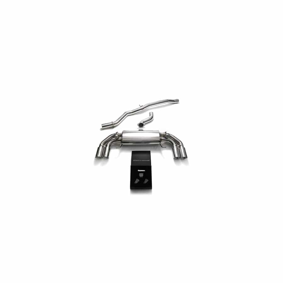 Armytrix AU8XS-QS11C Valvetronic Exhaust System Audi S1 8X 2.0 2014-2018 with Quad Chrome 3.5"