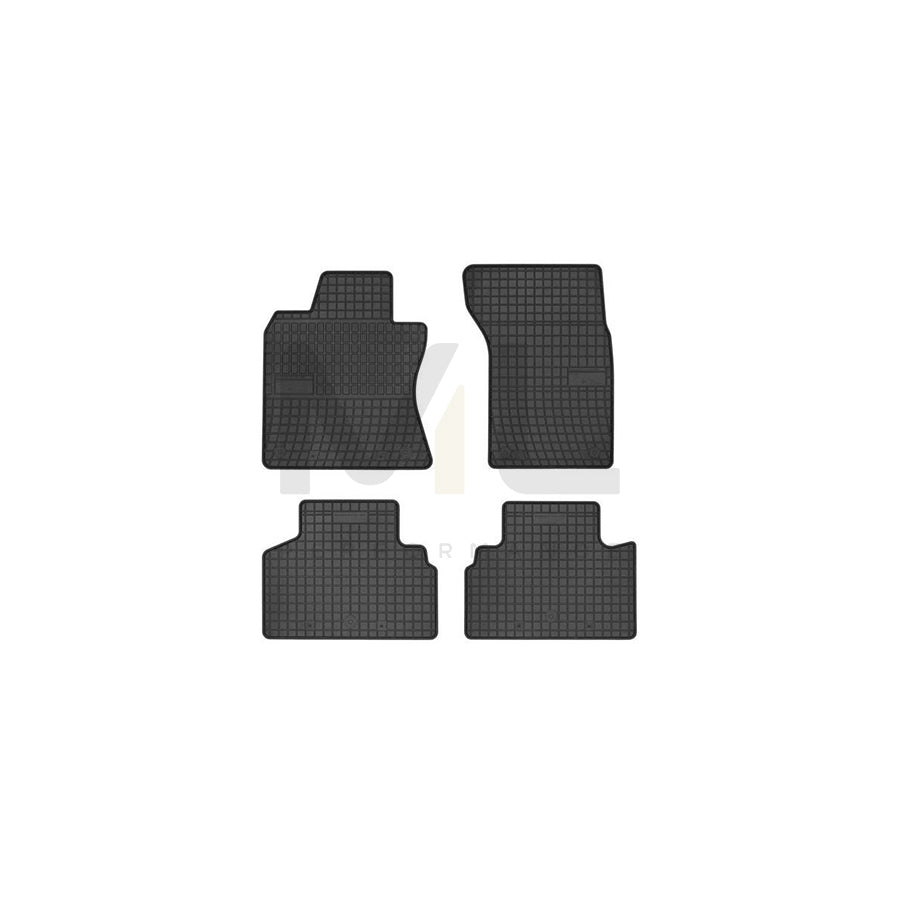 FROGUM 547716 Floor mat set for INFINITI Q50 Saloon Elastomer, Front and Rear, Quantity: 4, Black