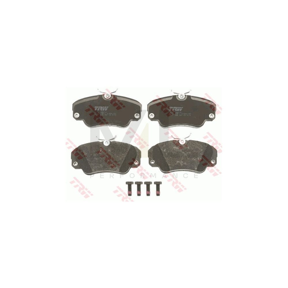TRW Cotec Gdb957 Brake Pad Set Prepared For Wear Indicator, With Brake Caliper Screws, With Accessories