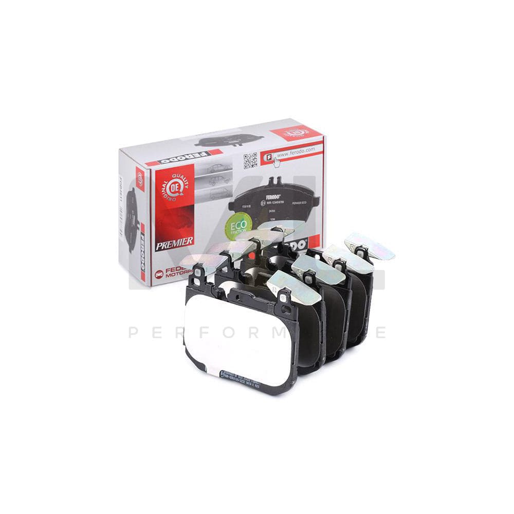 Ferodo Premier Eco Friction FDB4611 Brake Pad Set Prepared for Wear Indicator, Without Accessories