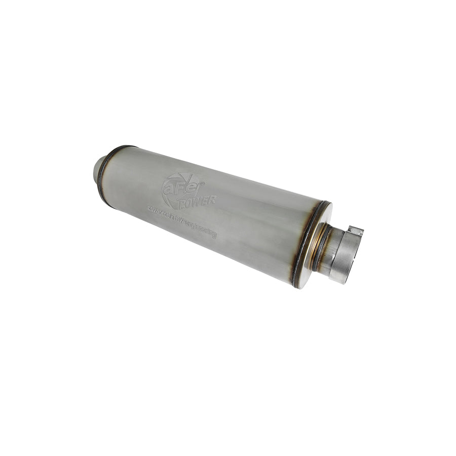 aFe 49M00038 4 IN ID Center/Center x 8 IN Dia. x 30 IN OAL - Round Body Muffler