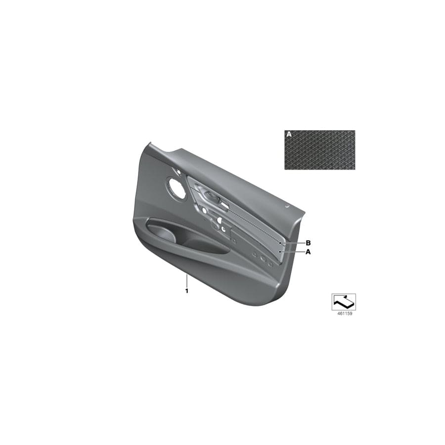 Genuine BMW 51417986465 F80 Door Panel, Leather, Front Left INDIVIDUAL (Inc. M3)