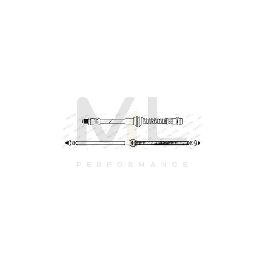 Ferodo FHY3338 Brake Hose Suitable for Mercedes-Benz Glk (X204) 515Mm