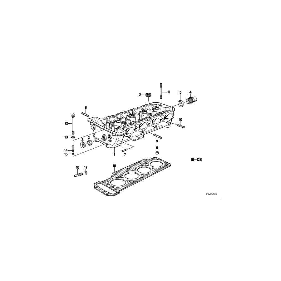 Genuine BMW 11121319237 Classic Valve Seat Ring Exhaust 36,45X29X7,15 (Inc. E30 M3)