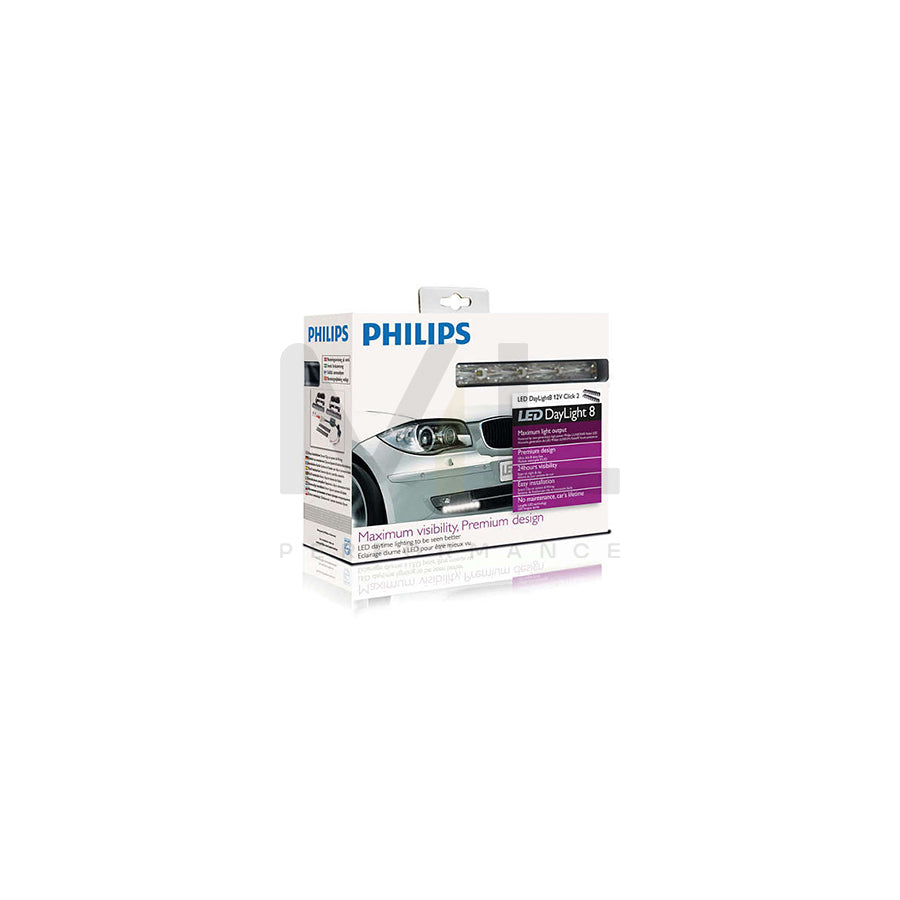 PHILIPS 12824WLEDX1 Daytime running lights kit 12V, LED