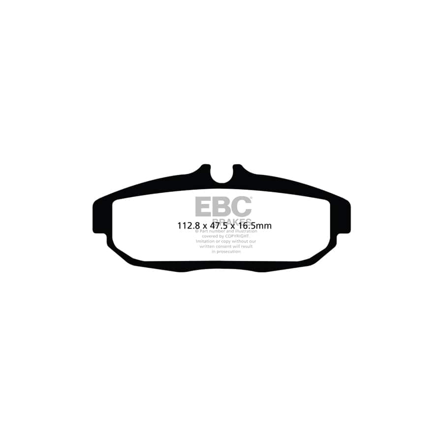 EBC PD07KR095 Ford Mustang Redstuff Rear Brake Pad & USR Disc Kit 2 | ML Performance UK Car Parts