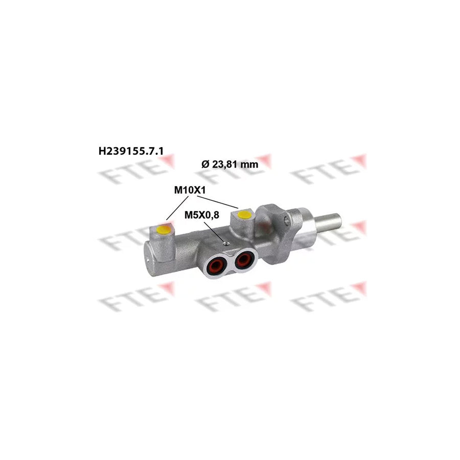 FTE H239155.7.1 Brake Master Cylinder for Alfa Romeo Giulietta Hatchback (940)