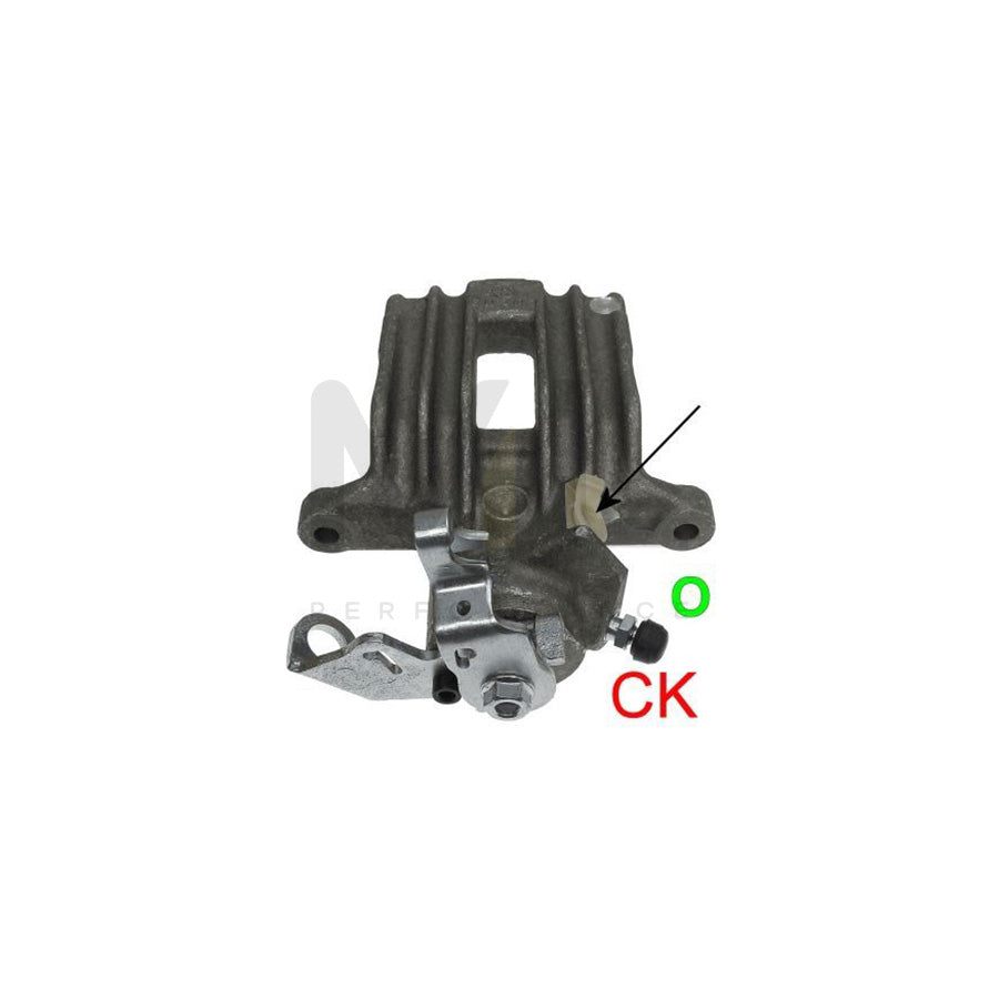 TEXTAR 38045700 Brake Caliper without holder