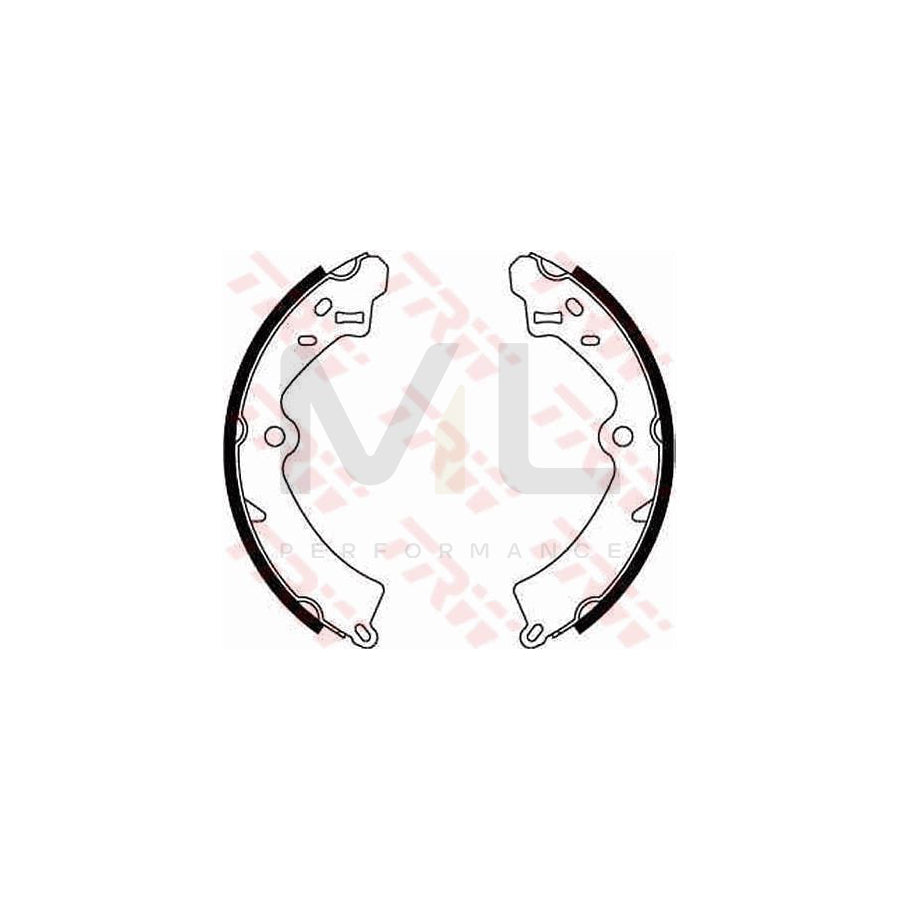 TRW GS8278 Brake Shoe Set