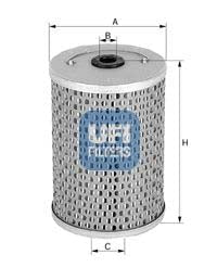 UFI 25.460.00 Oil Filter
