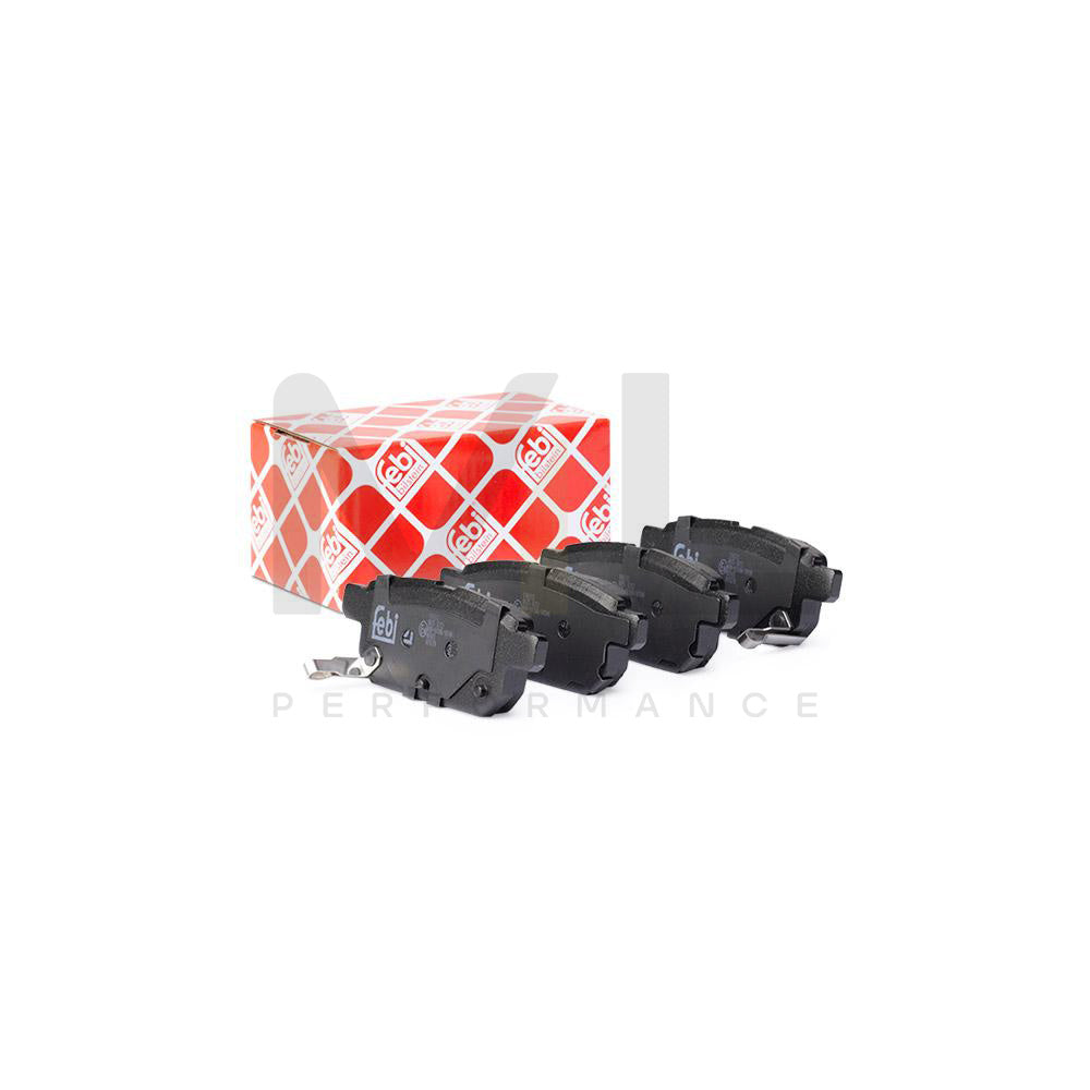 Febi Bilstein 116313 Brake Pad Set Rear Axle, With Acoustic Wear Warning | ML Performance Car Parts