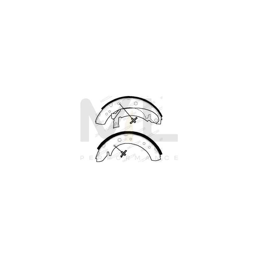 Ferodo Premier FSB513R Brake Shoe Set