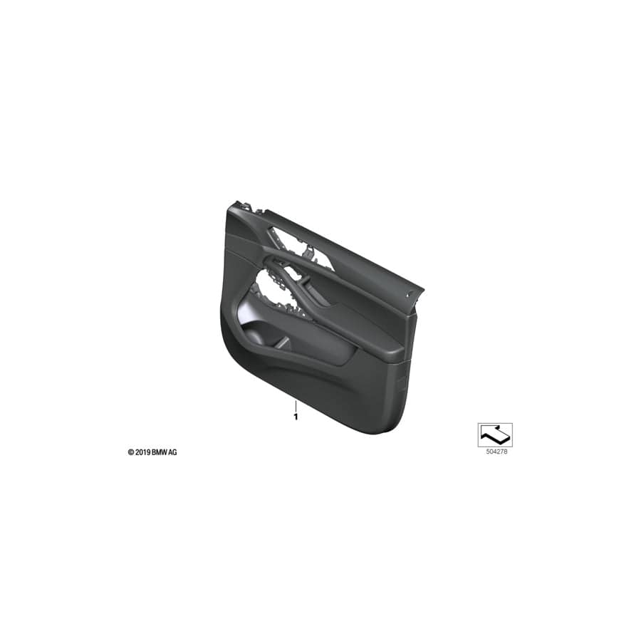 Genuine BMW 51417997556 G07 Door Panel, Leather, Front Right TATUFO (Inc. X7 M50iX, X7 40iX & X7 M50dX)
