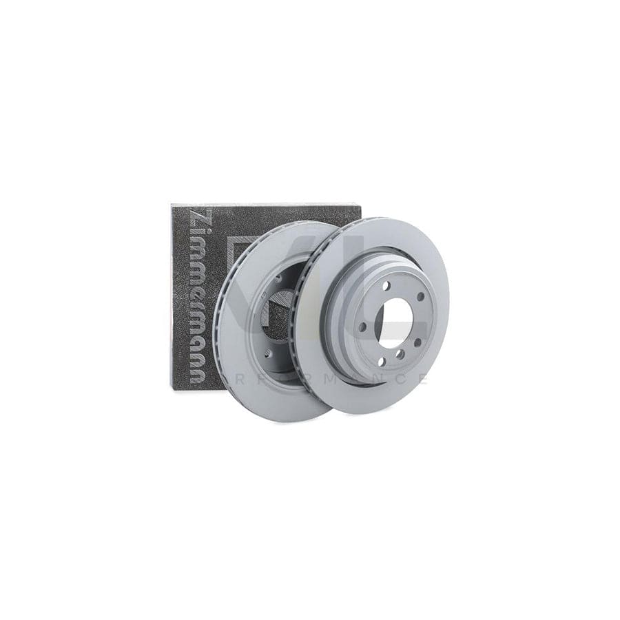ZIMMERMANN COAT Z 150.1286.20 Brake Disc Externally Vented, Coated, High-carbon - 1 piece