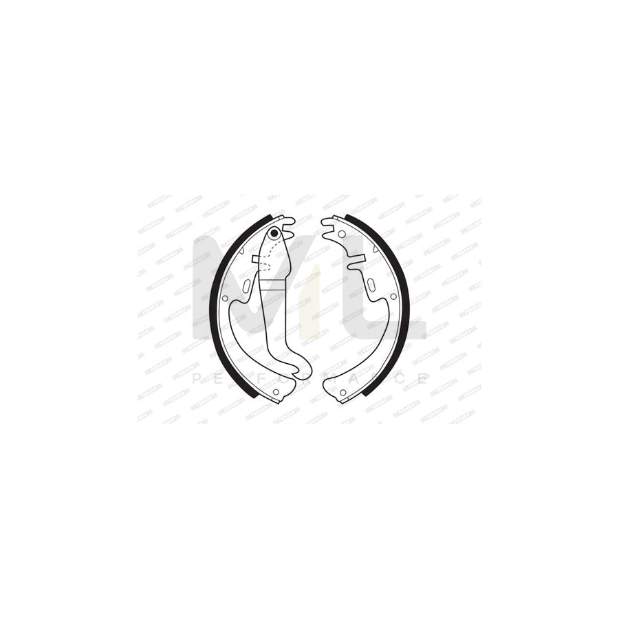 Ferodo Premier FSB3 Brake Shoe Set