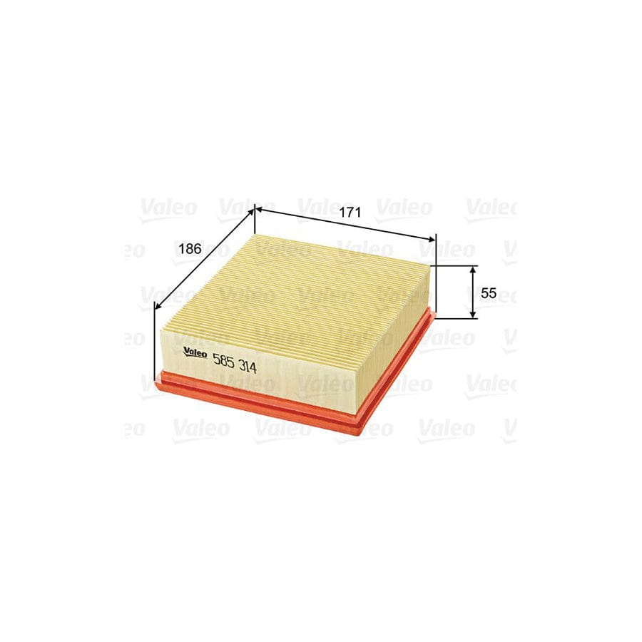Valeo 585314 Air Filter