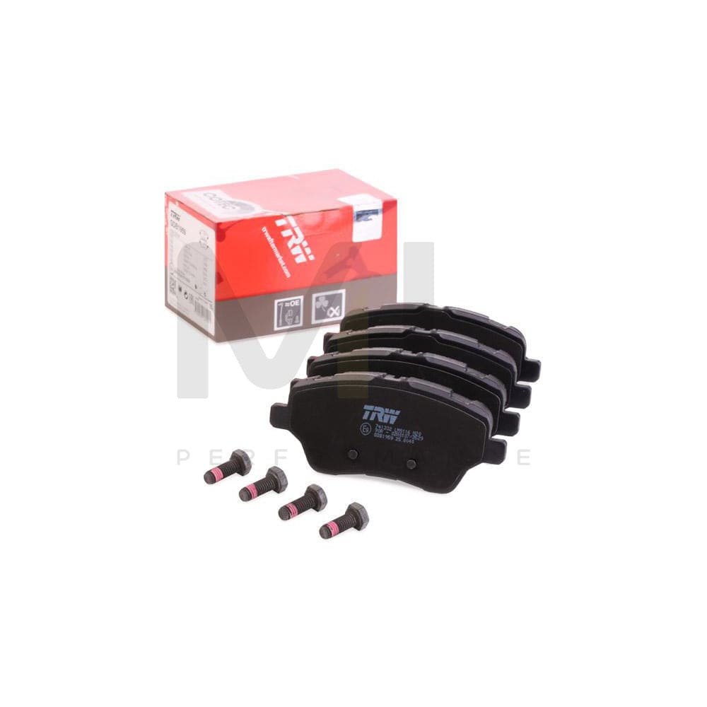 TRW Gdb1959 Brake Pad Set Not Prepared For Wear Indicator