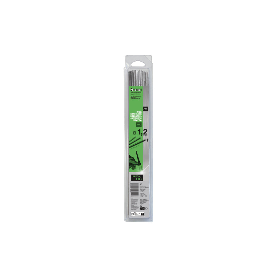 Gys 069527 108 Tig Stainless Steel Rods (316L) Ø1,2 - 330Mm - Blister 0,33Kg Welding Consumables