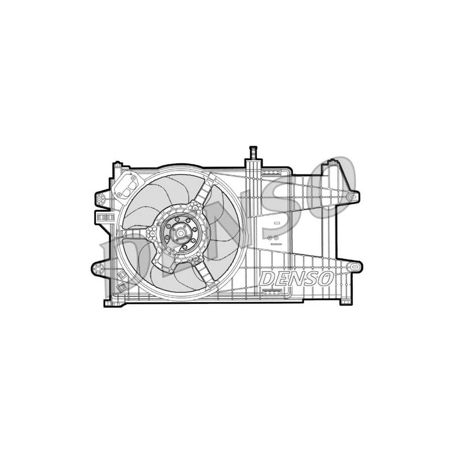 DENSO DER09039 Fan, Radiator