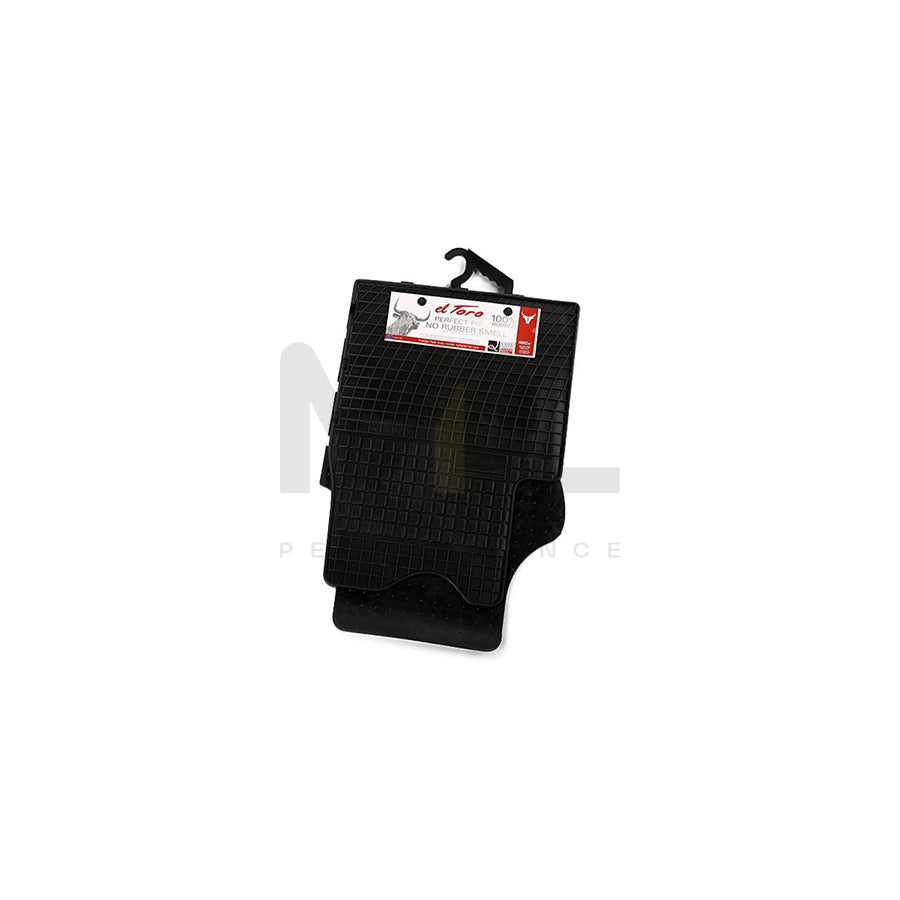 FROGUM Tailored 542704 Floor mat set Elastomer, Front, Quantity: 2, Black, (LHD)
