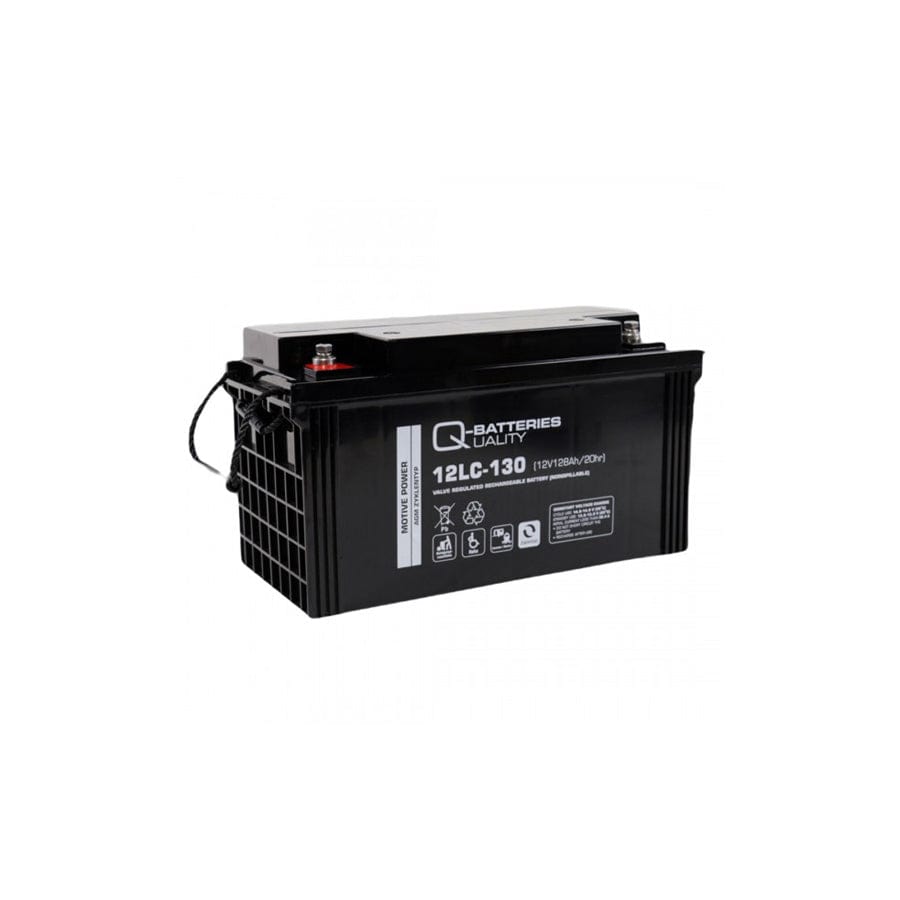 Q-Batteries 12LC130 / 12V 128Ah Lead acid battery Cycle type AGM Deep Cycle VRLA