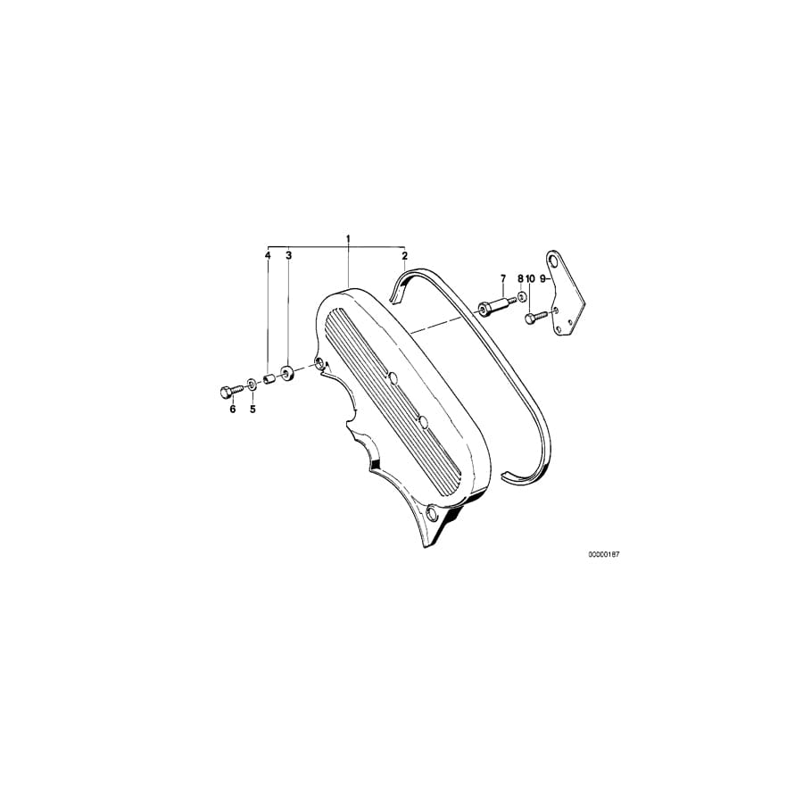Genuine BMW 11141288689 E30 E34 E28 Washer 40/8,5 (Inc. 324td, 524td & 324d)
