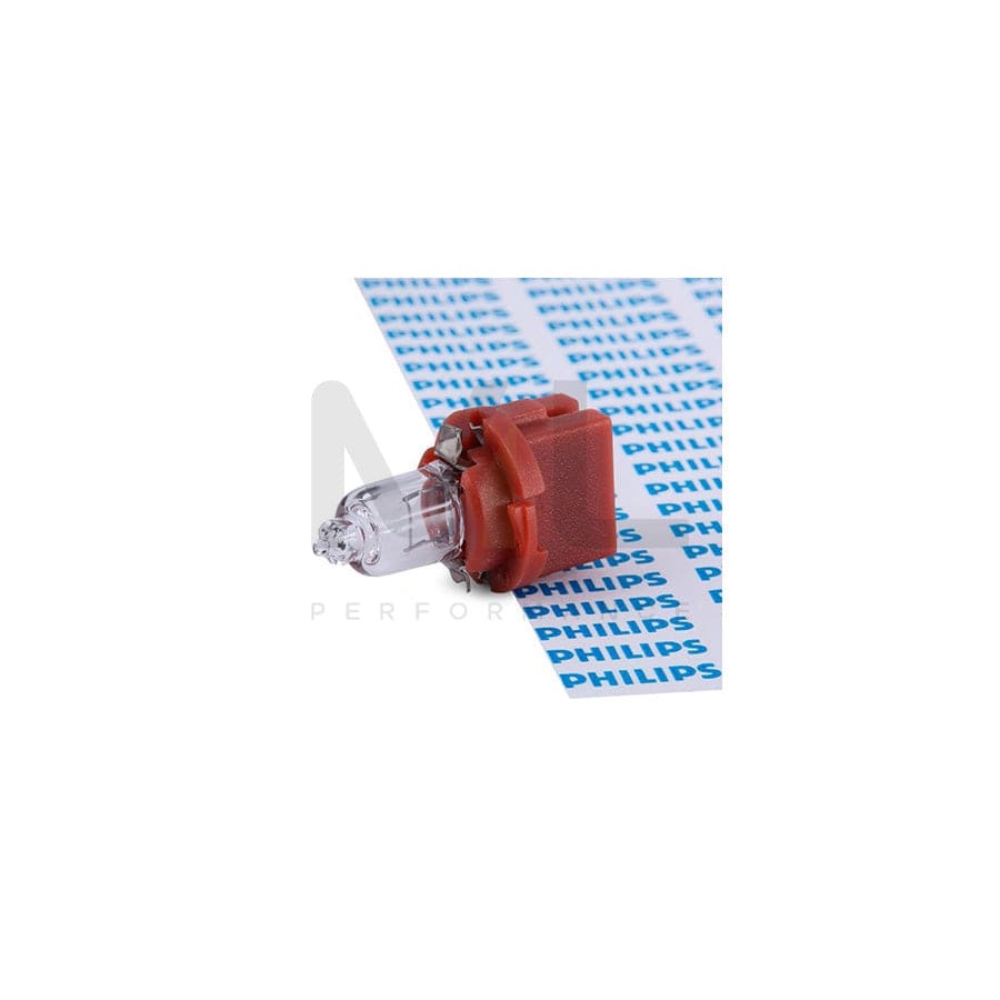 PHILIPS 12614CP Dashboard bulb 12V 3W, Plastic base lamp, B10d