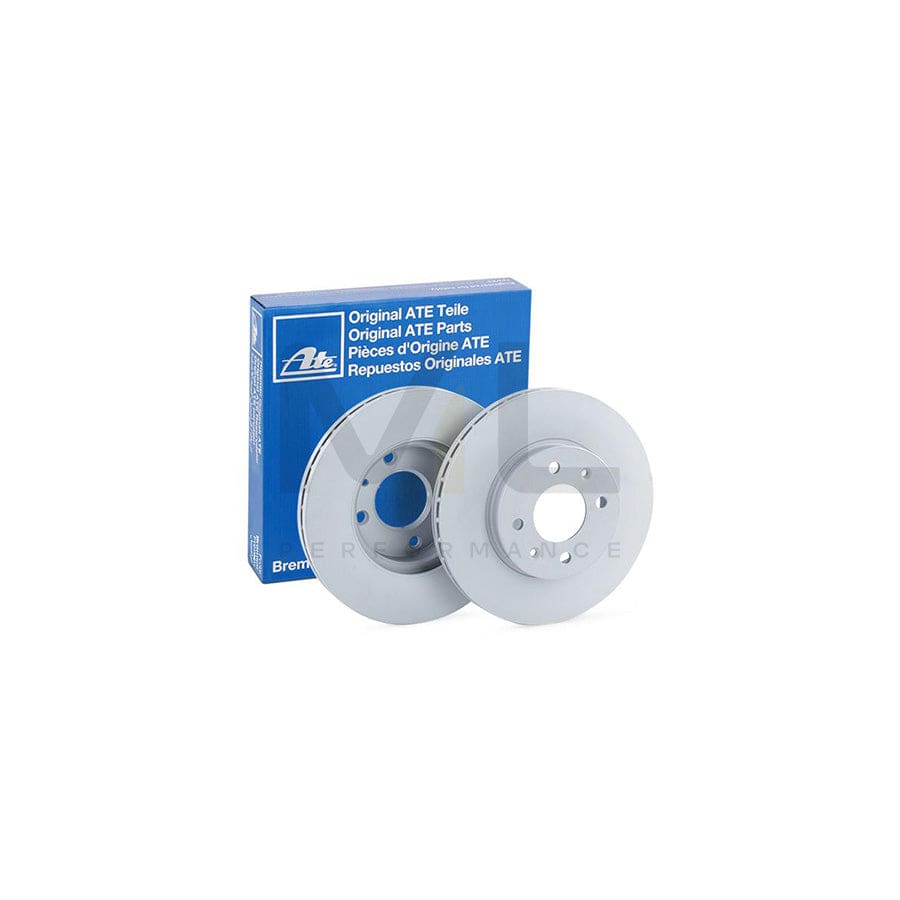 ATE 24.0122-0260.1 Brake Disc Vented, Coated - 1 piece