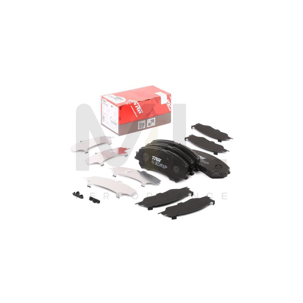 TRW Gdb3648 Brake Pad Set With Acoustic Wear Warning, With Accessories