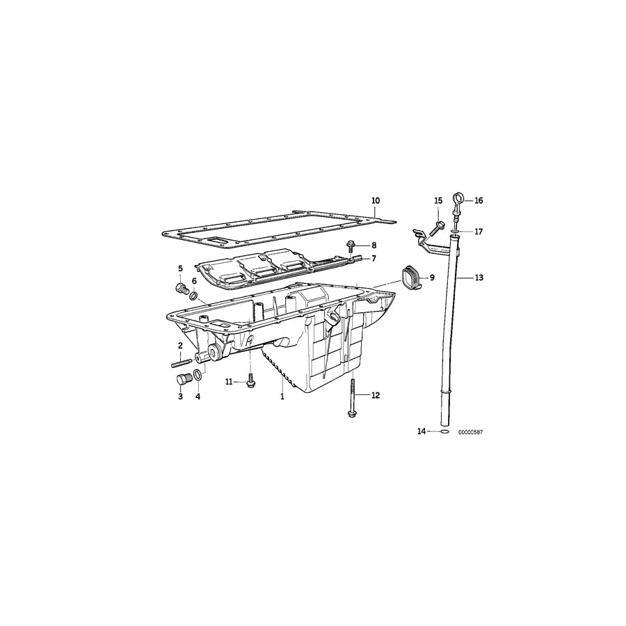 Genuine BMW 11431247530 E46 E36 Dipstick (Inc. 316i, 316i 1.6 & 318i)