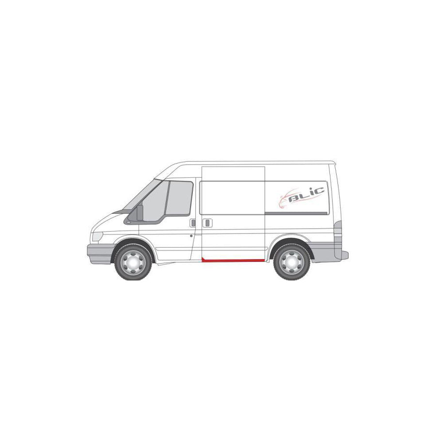 Blic 6505-06-2509011P Rocker Panel for Ford Transit