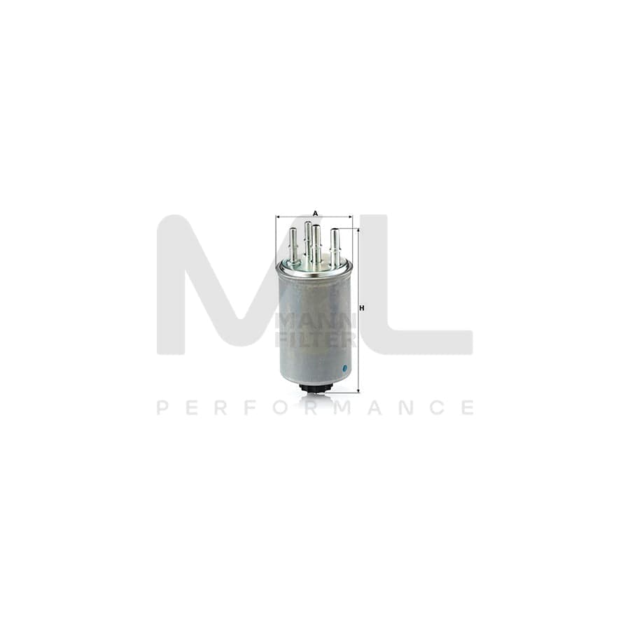 MANN-FILTER WK 829/4 Fuel filter In-Line Filter