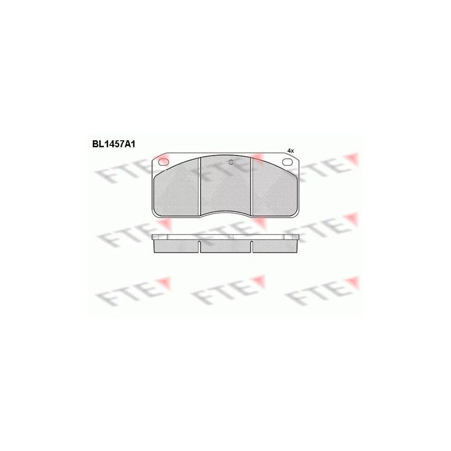 FTE Bl1457A1 Brake Pad Set