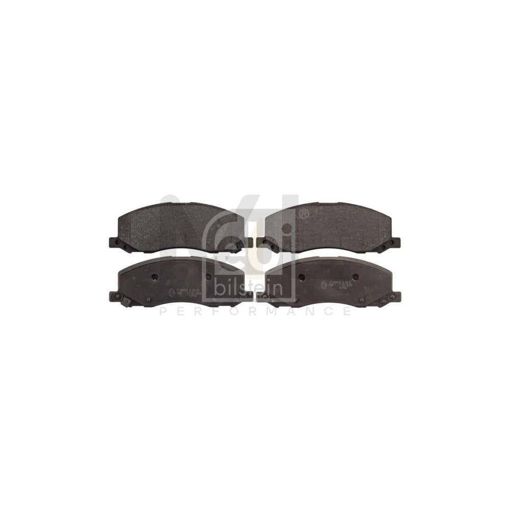 Febi Bilstein 116149 Brake Pad Set Front Axle, With Acoustic Wear Warning | ML Performance Car Parts