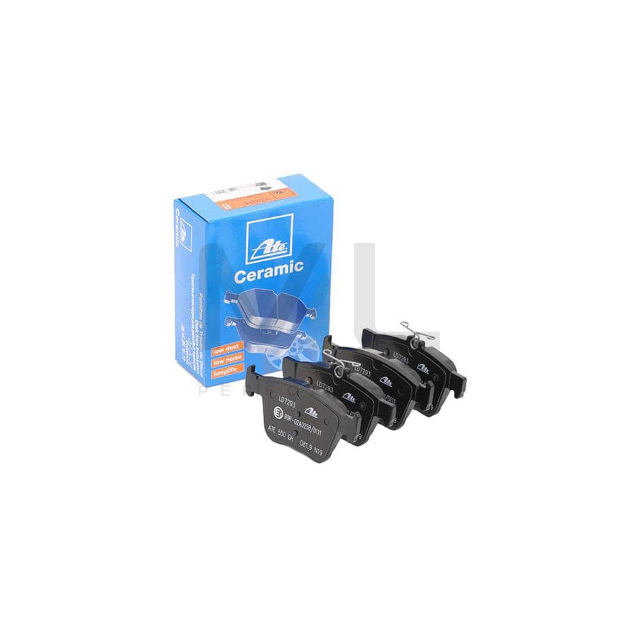 ATE Ceramic 13.0470-7293.2 Brake pad set excl. wear warning contact, not prepared for wear indicator