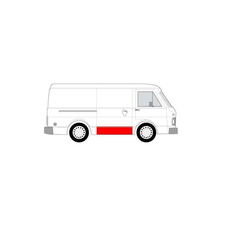 Blic 6508-01-9560160P Door, Body for VW Lt