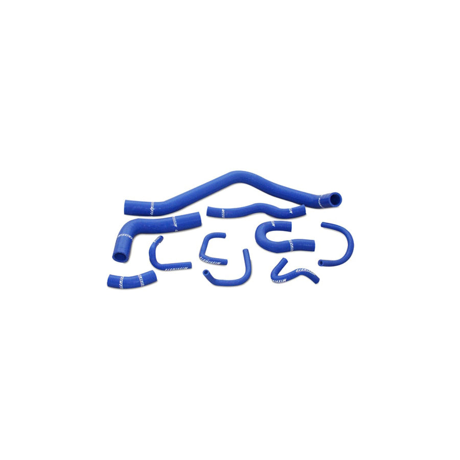 Mishimoto MMHOSE-CIV-88BL 88-91 Honda Civic Blue Silicone Hose Kit