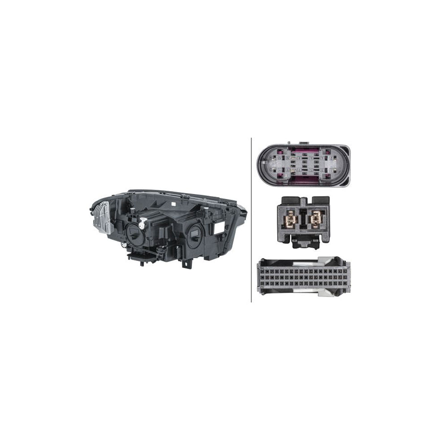 Hella 1LX 013 074-631 Headlight Suitable For Mercedes-Benz Gla (H247)