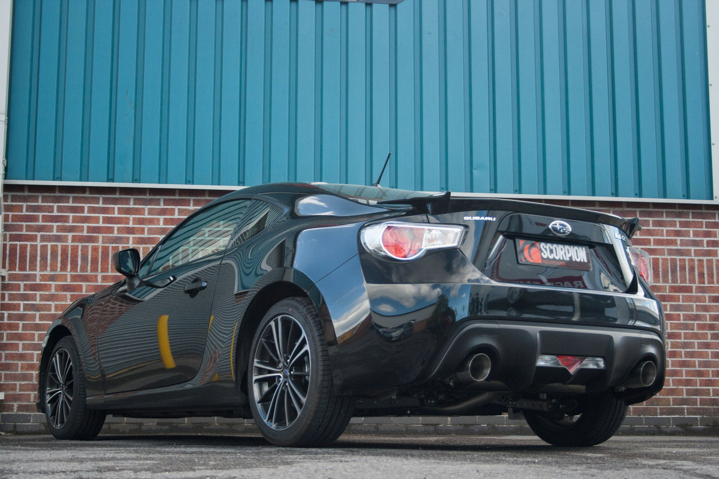 Scorpion SSU010 Subaru Resonated Secondary Cat-Back System (GT86/GR86/Scion FR-S/BRZ) | ML Performance UK UK