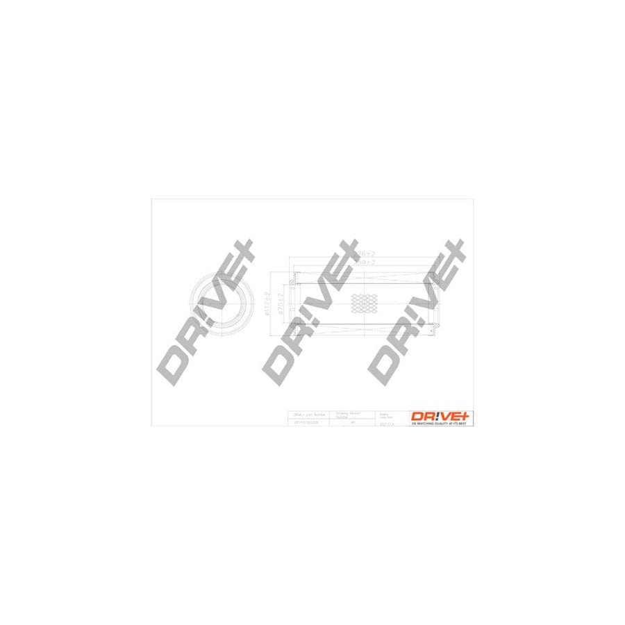 Dr!Ve+ Dp1110.10.0726 Air Filter
