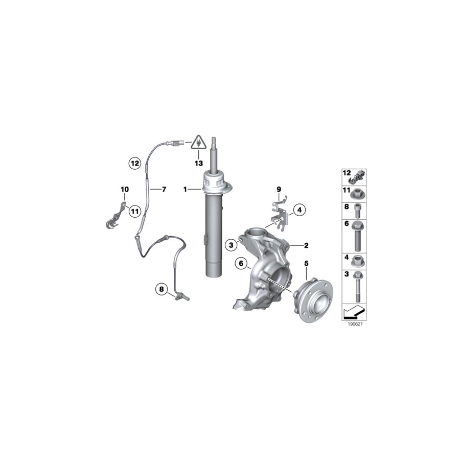Genuine BMW 34526783590 E89 Tubing Support (Inc. Z4 18i, Z4 23i & Z4 28i)