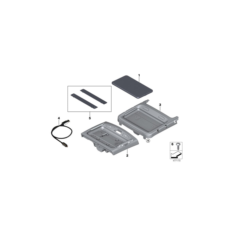 Genuine BMW 84109855380 G11 G12 Touch Command Tablet ROW (Inc. 740i, M760LiX & 750dX)