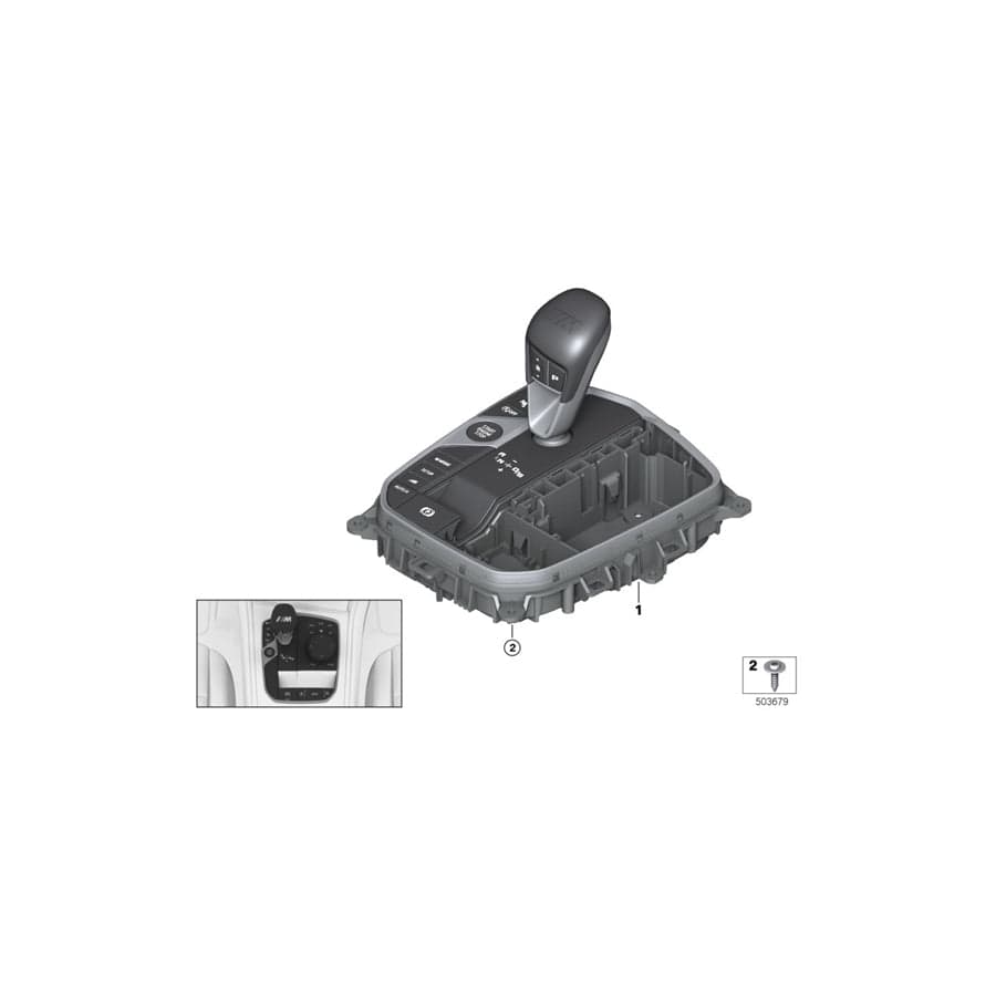 Genuine BMW 61319502020 F92 F93 F91 Control Panel Center Console (Inc. M8)