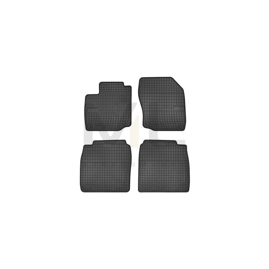 FROGUM Tailored 0833 Floor mat set for HONDA Civic IX Hatchback (FK) Elastomer, Front and Rear, Quantity: 4, Black, (LHD)
