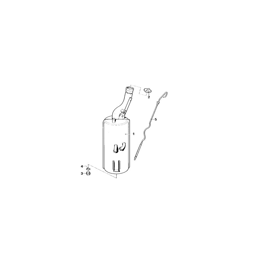 Genuine BMW 11431304531 E26 Oil Carrier (Inc. M1)
