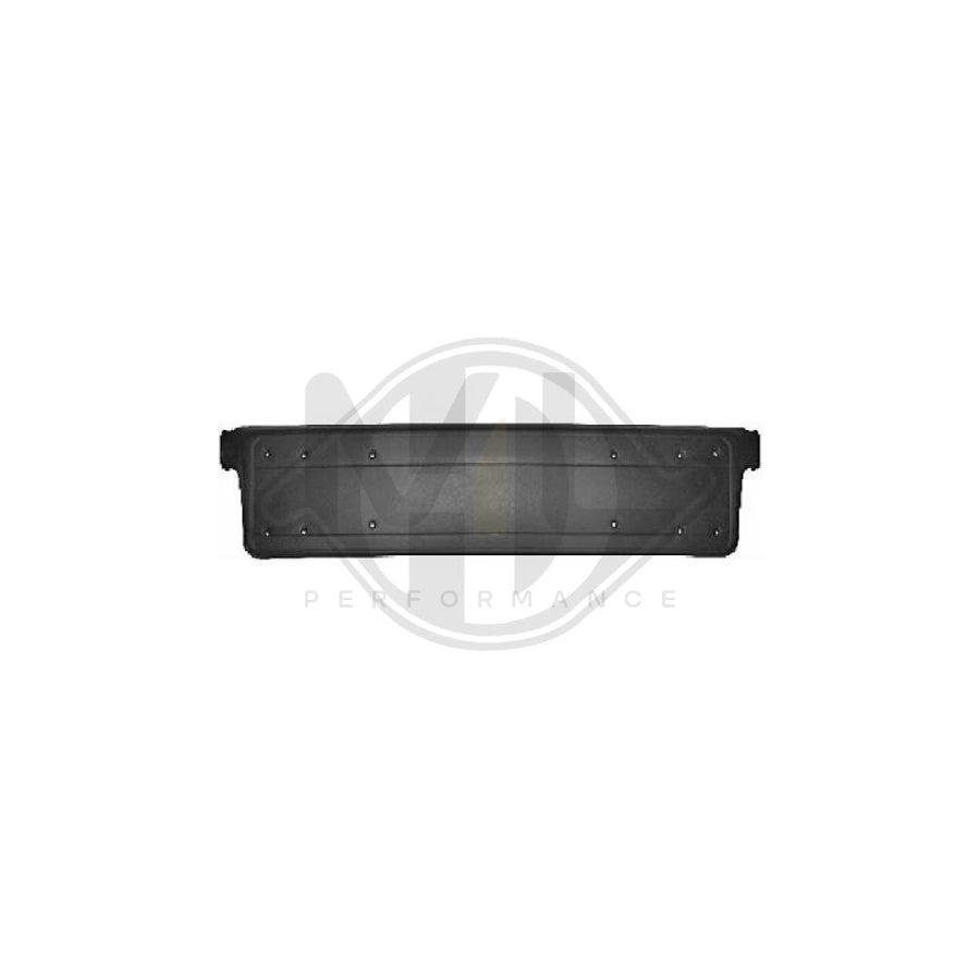 DIEDERICHS HD Tuning 1215254 Number plate holder for BMW 3 Series Front, Black, frameless